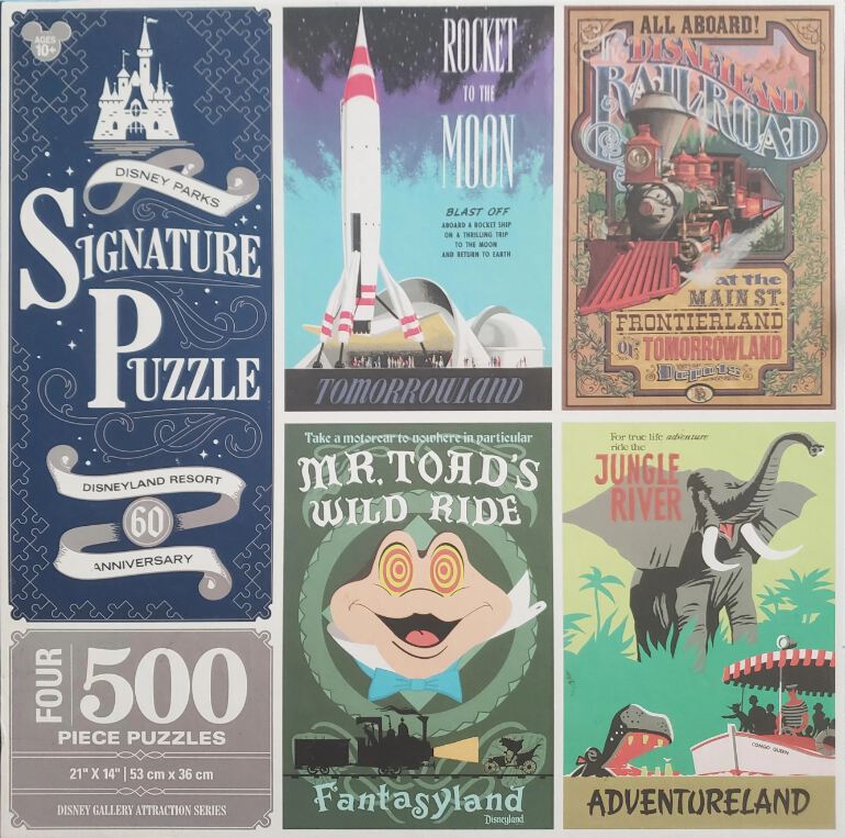 フロリダ　ディズニー　パズル500P×4 フロリダ ディズニー パズル500P×4 Amazon.com: Walt Disney